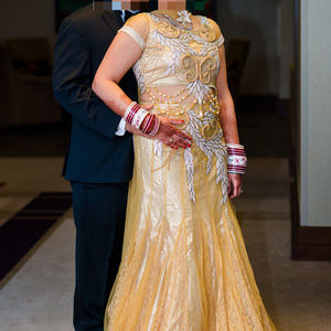 Bollywood Wedding Designer Long Dress (Gown)